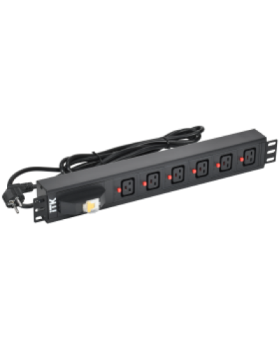 PH21-06C19-11. Блок розеток 19”. ITK в Черкесске