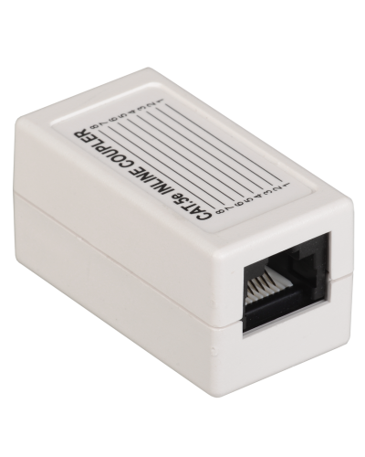 CS70-1C5EU. Проходной адаптер категория 5Е UTP тип RJ45-RJ45, белый. ITK в Черкесске