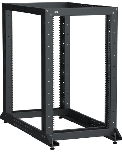 LF05-24U61-2GM. Стойка 2-рамная 24U 600х600-1000мм черная. ITK в Черкесске