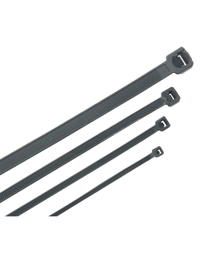 HKB-W48-L200 (100 шт). Хомут кабельный ХКн 4,8х200мм нейлон черный. ITK в Черкесске