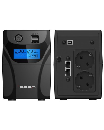 Ippon Back Power Pro II 850 Euro (1005575). Источник бесперебойного питания. Ippon в Черкесске