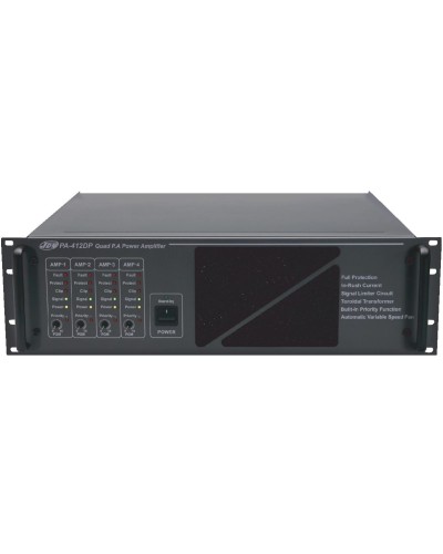 PA-412DP. Усилитель мощности 4-х канальный 4х120 Вт, 100 В. JDM в Черкесске