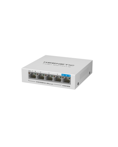 Keenetic KN-4610 (L2) 5х1Гбит/с 4PoE+ 60W. Коммутатор с PoE. KEENETIC в Черкесске