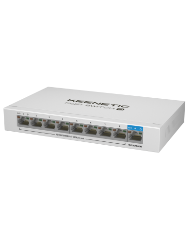Keenetic KN-4710 (L2) 9х1Гбит/с 8PoE+ 120W. Коммутатор с PoE. KEENETIC в Черкесске