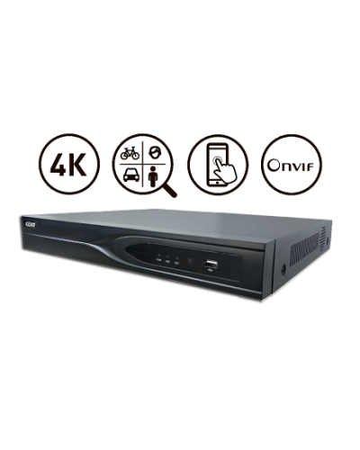 KN-CORE36/2-4K-AI. Видеорегистратор IP 36-канальный. KENO в Черкесске