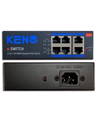 KN-SW402POE+. Коммутатор с питанием по PoE. KENO в Черкесске