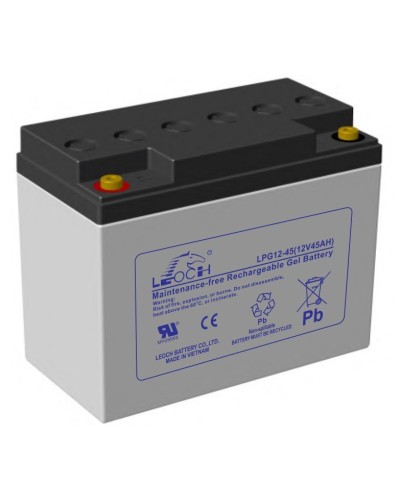 LEOCH LPG 12-45. Аккумулятор герметичный свинцово-кислотный. LEOCH в Черкесске