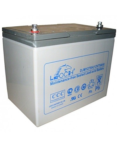 LEOCH DJM 1275H. Аккумулятор герметичный свинцово-кислотный. LEOCH в Черкесске