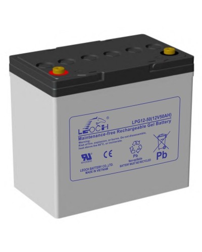 LEOCH LPG 12-50. Аккумулятор герметичный свинцово-кислотный. LEOCH в Черкесске