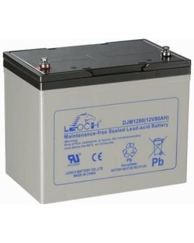 LEOCH DJM 1280. Аккумулятор герметичный свинцово-кислотный. LEOCH в Черкесске