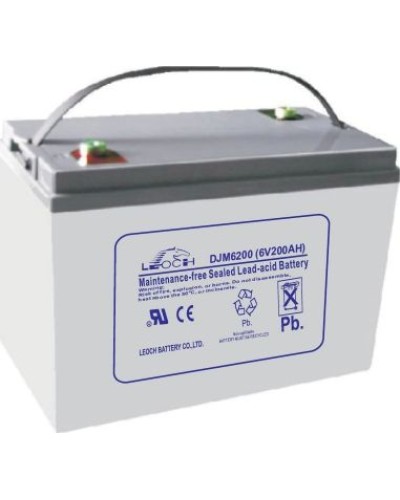 LEOCH DJM 6200. Аккумулятор герметичный свинцово-кислотный. LEOCH в Черкесске