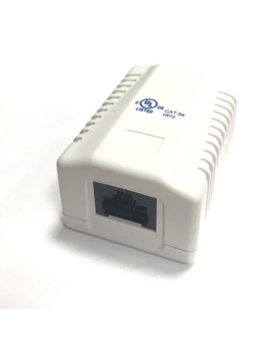RJ-45-1 (8P8C) CAT5e, 1 выход (LISTED) компьютерная розетка: Розетка компьютерная 1 выход в Черкесске