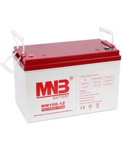 MNB MM 100-12. Аккумулятор герметичный свинцово-кислотный. MNB в Черкесске