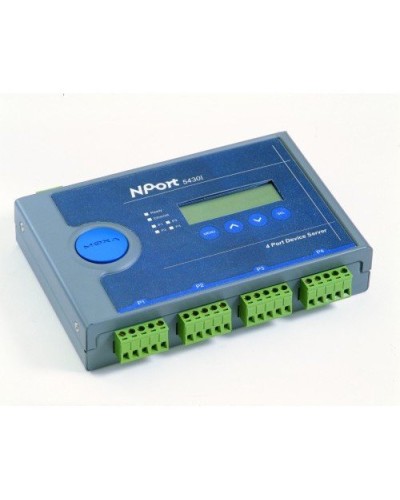 NPort 5430I. 4-портовый асинхронный сервер. MOXA в Черкесске