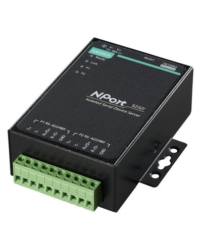NPort 5232I. 2-портовый асинхронный сервер. MOXA в Черкесске