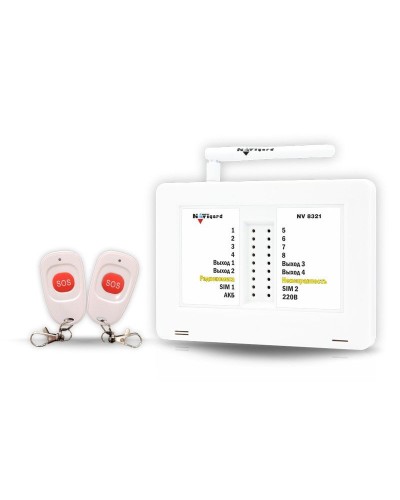 NV 8321ТК. GSM комплект тревожной сигнализации. NAVIgard в Черкесске