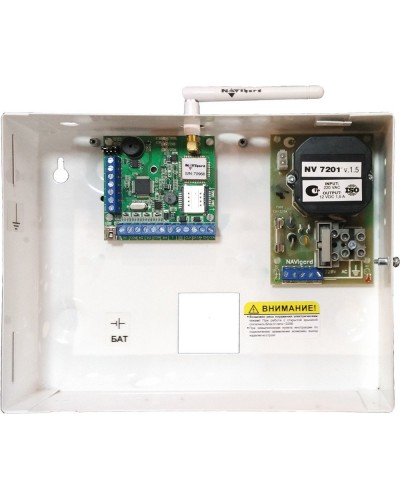 NV 1010c. Устройство оконечное объектовое приемно-контрольное c GSM коммуникатором. NAVIgard в Черкесске