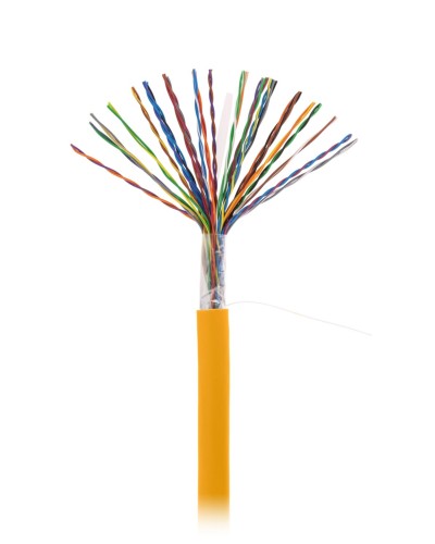 U/UTP 25pair, Cat5, In, LSZH (EC-UU025-5-LSZH-OR-3). Кабель «витая пара» (LAN) для структурированных систем связи. NETLAN в Черкесске