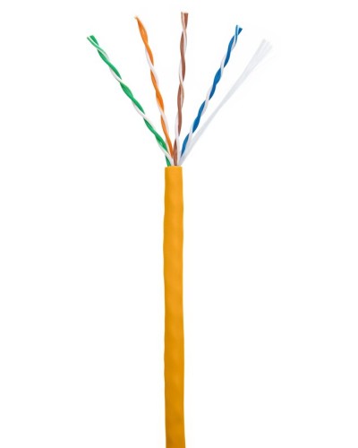 U/UTP 4pair, Cat5e, In, LSZH (EC-UU004-5E-LSZH-OR). Кабель «витая пара» (LAN) для структурированных систем связи. NETLAN в Черкесске