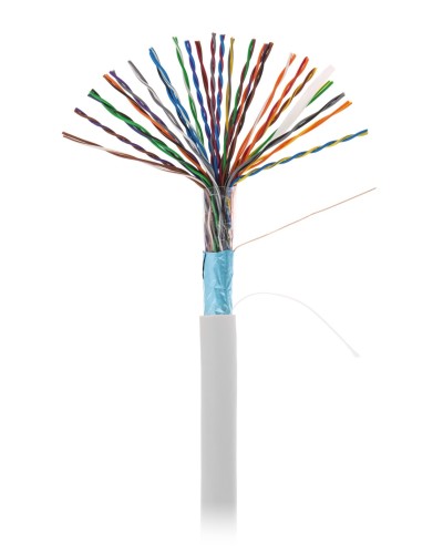 F/UTP 25pair, Cat5, In, PVC (EC-UF025-5-PVC-GY-3). Кабель «витая пара» (LAN) для структурированных систем связи. NETLAN в Черкесске