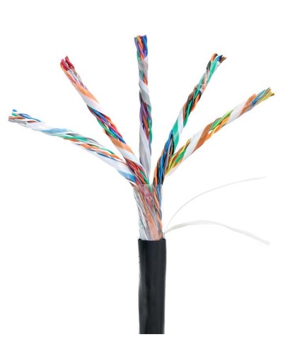 U/UTP 25pair, Cat5, Out, PE (EC-UU025-5-PE-BK-3). Кабель «витая пара» (LAN) для структурированных систем связи. NETLAN в Черкесске
