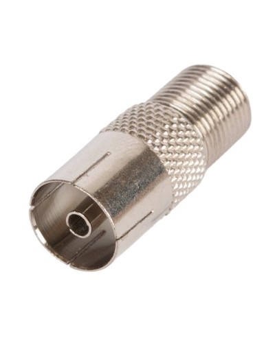 EC-CC-F-PAL-FM-MT-100 (100 шт). Адаптер для коаксиальных кабелей, F-тип-PAL-female. NETLAN в Черкесске