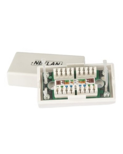 EC-UCB-IDC-UD2-WT-10 (10 шт). Проходной соединитель. NETLAN в Черкесске