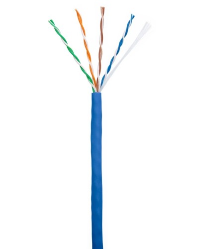 U/UTP 4pair, Cat5e, In, PVC (EC-UU004-5E-PVC-BL). Кабель «витая пара» (LAN) для структурированных систем связи. NETLAN в Черкесске