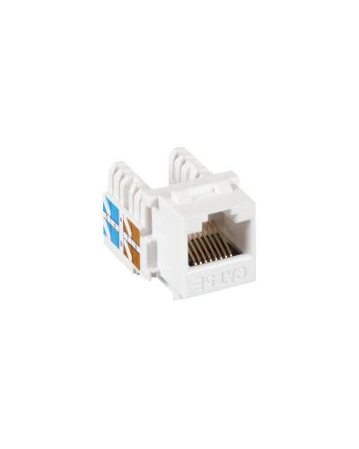 EC-UKJ-UD2-WT-10 (10шт). Вставка Keystone Jack RJ-45. NETLAN в Черкесске