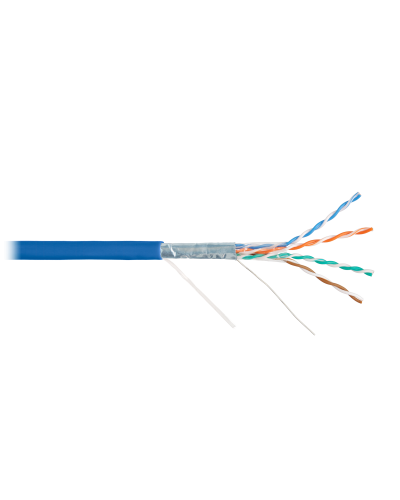 F/UTP 4pair, Cat5e, Solid, In, нг(А)-HF (NMC 4200C-BL). Кабель «витая пара» (LAN) для структурированных систем связи. NIKOMAX в Черкесске