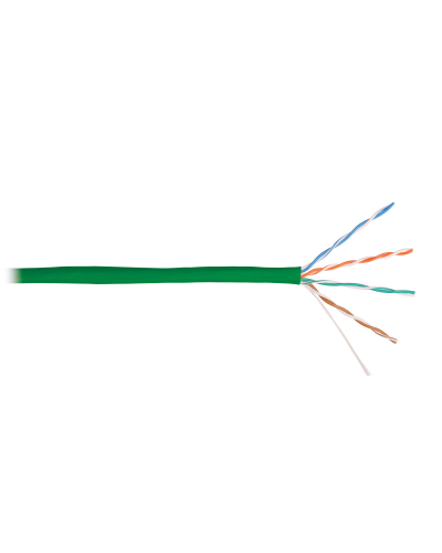 U/UTP 4pair, Cat5e, Solid, In, PVC (NMC 4100A-GN). Кабель «витая пара» (LAN) для структурированных систем связи. NIKOMAX в Черкесске