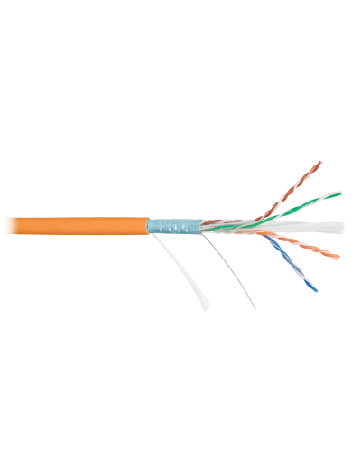 F/UTP 4pair, Cat6, Solid, In, нг(А)-HF (NMC 4240C-OR). Кабель «витая пара» (LAN) для структурированных систем связи. NIKOMAX в Черкесске