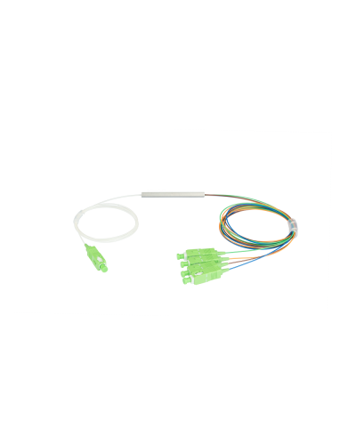 NMF-SPP1X4A1-SCA-M. Сплиттер планарный 1x4, 9/125мкм, SC/APC, 0.9 мм. NIKOMAX в Черкесске