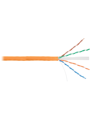 U/UTP 4pair, Cat6, Solid, In, нг(А)-HF (NMC 9140C-OR). Кабель «витая пара» (LAN) для структурированных систем связи. NIKOMAX в Черкесске