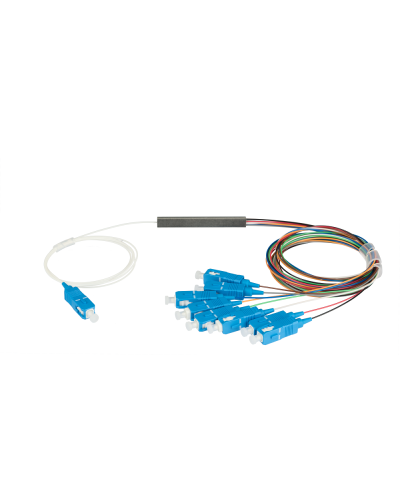 NMF-SPP1X8A1-SCU-M. Сплиттер планарный 1x8, 9/125мкм, SC/UPC, 0.9 мм. NIKOMAX в Черкесске