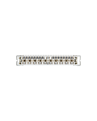 NMC-PL10-DU-10 (10 шт). Плинт размыкаемый, (0...9), крепление под кронштейн и круглые направляющие. NIKOMAX в Черкесске