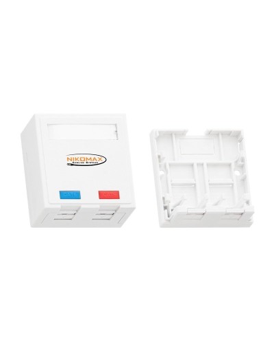 NMC-MB2P-ST-WT. Корпус настенной розетки. NIKOMAX в Черкесске