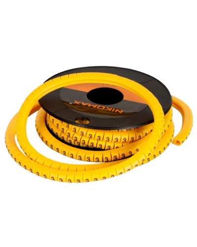 NMC-CMR-0-YL-500 (500шт). Маркер кабельный. NIKOMAX в Черкесске