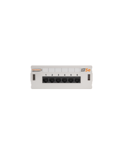 NMC-WP06UD2-GY. Патч-панель настенная 6 портов, Кат.5е. NIKOMAX в Черкесске