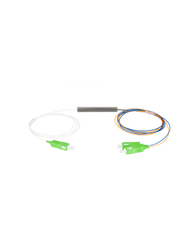 NMF-SPP1X2A1-SCA-M. Сплиттер планарный 1x2, 9/125мкм, SC/APC, 0.9 мм. NIKOMAX в Черкесске