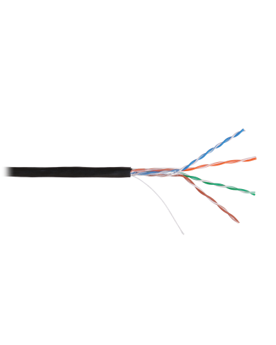 U/UTP 4pair, Cat5e, Solid, Out, PVC (NMC 9100B-BK). Кабель «витая пара» (LAN) для структурированных систем связи. NIKOMAX в Черкесске