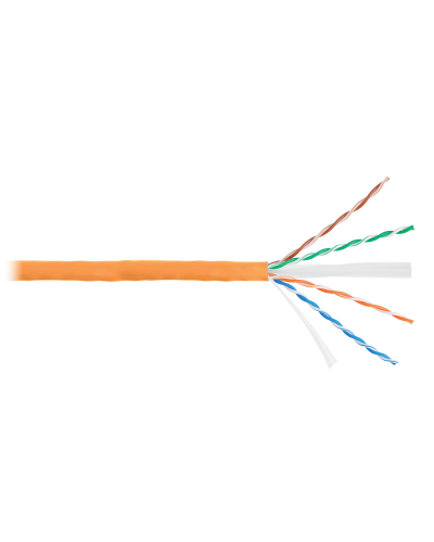 U/UTP 4pair, Cat6, Solid, In, нг(А)-HF (NMC 2140C-OR). Кабель «витая пара» (LAN) для структурированных систем связи. NIKOMAX в Черкесске