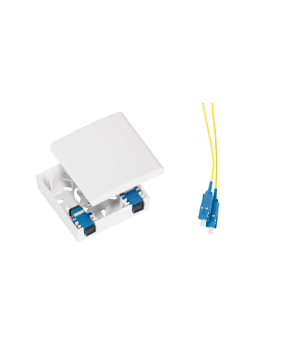 NMF-WO01SCUS2-CS-WT. Оптическая розетка. NIKOMAX в Черкесске