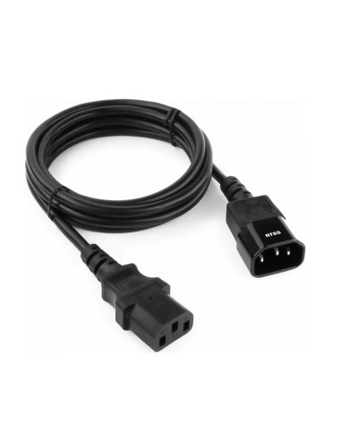 NTSS-PC13142 C13-С14 проводник.:3х0.75мм2 1.8м 220/250В 10А черный. Кабель питания. NTSS в Черкесске