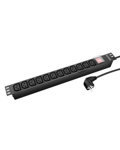 NTSS-PDU-DA2039 гор.размещ. 12xC13 базовые 16A Schuko 2м. Блок розеток 19. NTSS в Черкесске