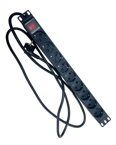 NTSS-PDU-DA2036 гор.размещ. 9xSchuko базовые 16A Schuko 2м. Блок розеток 19. NTSS в Черкесске