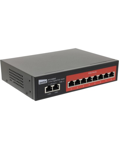 Netis P110GC. Коммутатор сетевой PoE неуправляемый. Netis в Черкесске