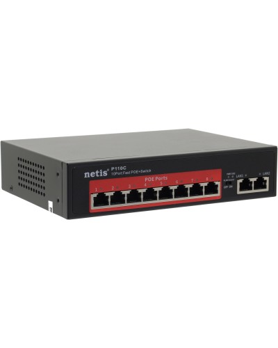 Netis P110C. Коммутатор сетевой PoE неуправляемый. Netis в Черкесске