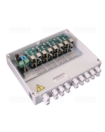 SP-IP8/1000PW. Устройство грозозащиты цепей Ethernet. OSNOVO в Черкесске