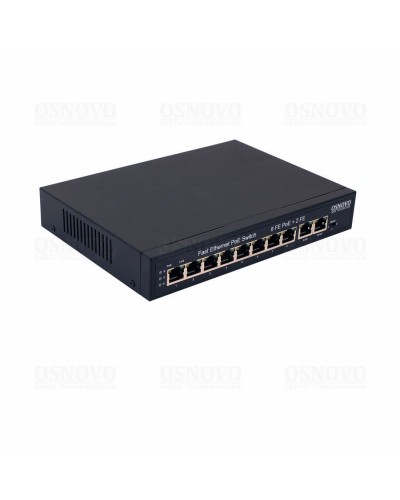 SW-21000(120W). Коммутатор 10-портовый  Fast Ethernet с PoE. OSNOVO в Черкесске